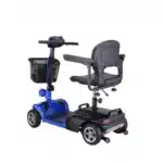 Poylin P410 Akülü Tekerlekli Sandalye Engelli Aracı Mavi 2