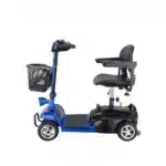 Poylin P410 Akülü Tekerlekli Sandalye Engelli Aracı Mavi 3